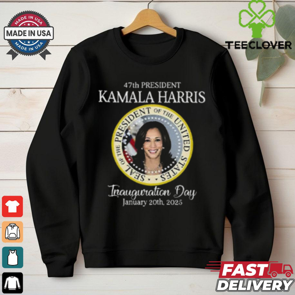 47th President Kamala Harris Inauguration Day January 1 2025 Shirt 47th President Kamala Harris Inauguration Day January 1 2025 Shirt