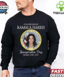47th President Kamala Harris Inauguration Day January 1 2025 Shirt