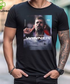 48th Grand Slam Semi final Novak Djokovic Winner Australian Open Quarter finals AusOpen ATP Tour 2023 2024 T Shirt