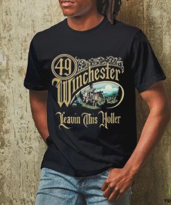 49 Winchester Leavin This Holler Black Shirt