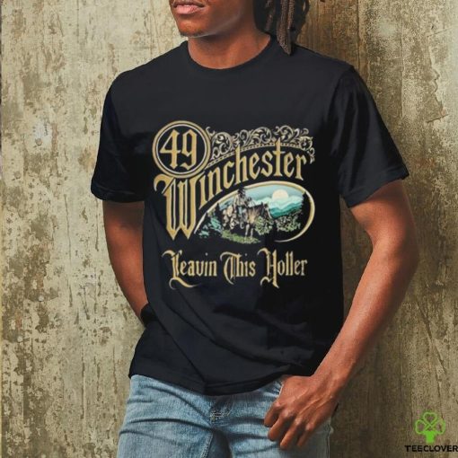 49 Winchester Leavin This Holler Black Shirt