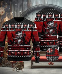49ers Christmas Sweater Jack Skellington Zero San Francisco 49ers Gift