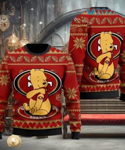 49ers Christmas Sweater Pooh Bear San Francisco 49ers Gift