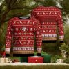 Golden Retriever Red Truck Ugly Christmas Sweater