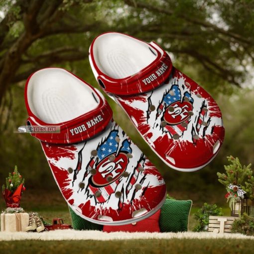 49ers Dynasty Disciple Crocs Shoes