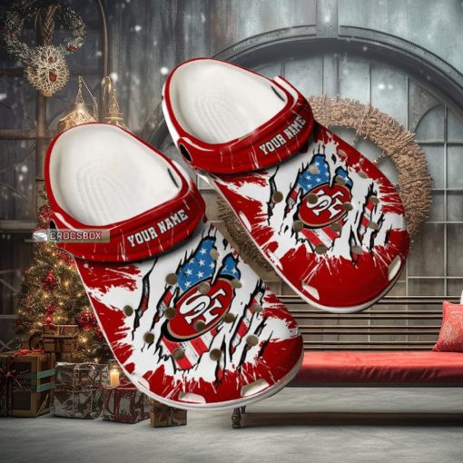 49ers Dynasty Disciple Crocs Shoes