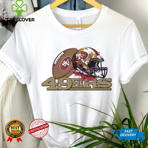 49ers Football Helmet Shirt