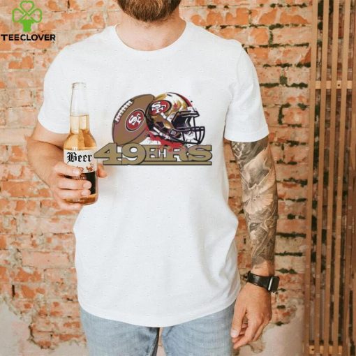 49ers Football Helmet Shirt