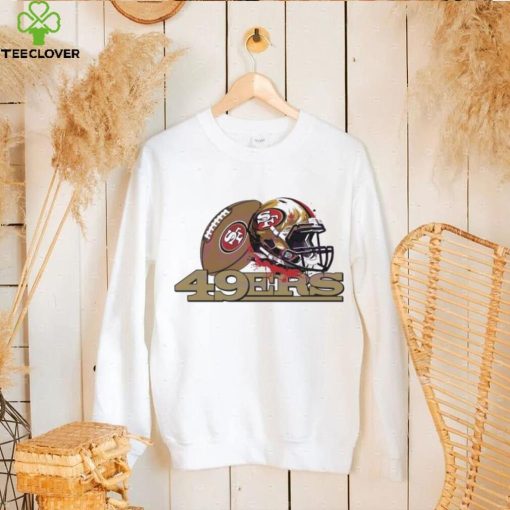 49ers Football Helmet Shirt