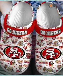 49ers Go Niners Christmas Clogs