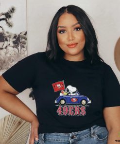 49ers Peanuts Snoopy And Woodstock Drive Car Shirt