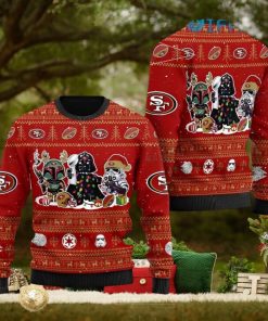 49ers Ugly Christmas Sweater Star Wars San Francisco 49ers Gift