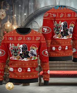 49ers Ugly Christmas Sweater Star Wars San Francisco 49ers Gift