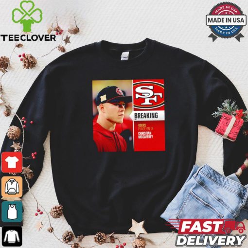 49ers place on IR Christian McCaffrey hoodie, sweater, longsleeve, shirt v-neck, t-shirt