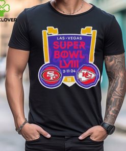 49ers vs Chiefs Super Bowl LVIII Las Vegas 2024 Shirt