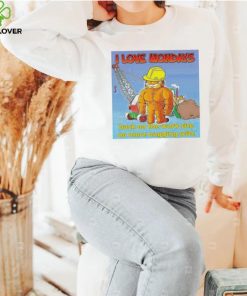 Motivational Garfield I Love Mondays Shirt