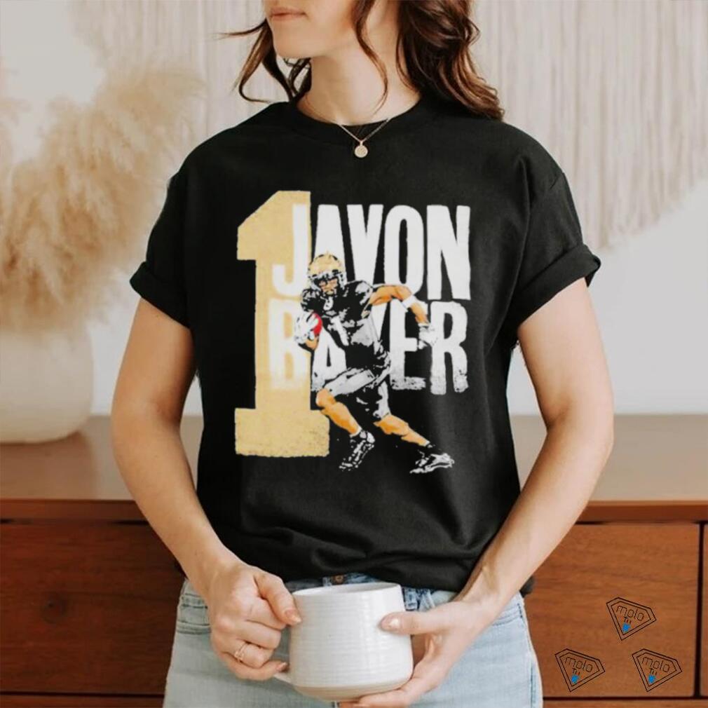 Javon Baker College Bold shirt Javon Baker College Bold shirt