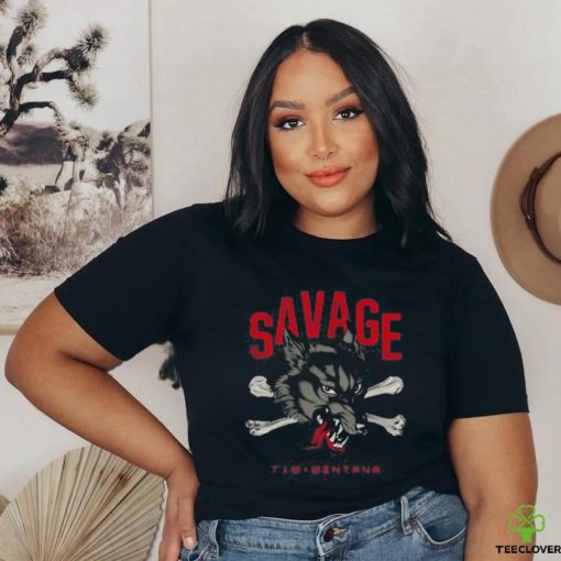 Tim Montana Savage Wolf T Shirt