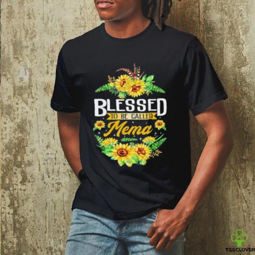 Blessed To Be Called Mema Sunflower Mother’s Day Shirt