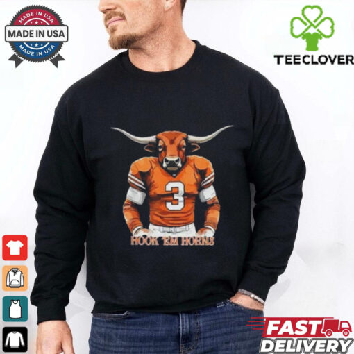 Official Hook ‘Em Horns Texas Longhorns Mascot Shirt