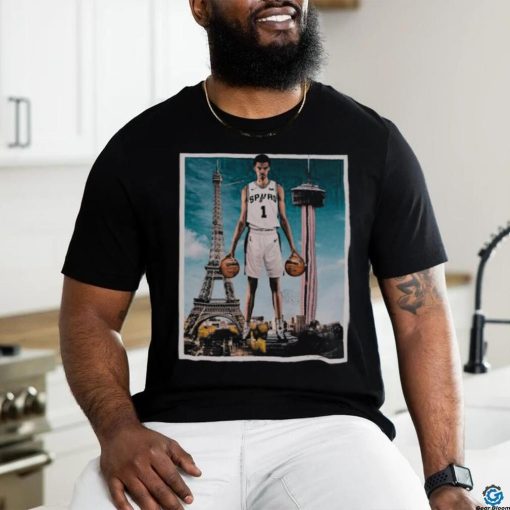 San Antonio Spurs Wemby Ticketmaster Shirt