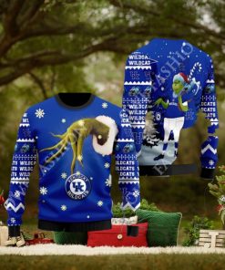 Kentucky Wildcats Team Grinch Ugly Christmas Sweater Cute Christmas Gift