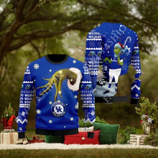 Kentucky Wildcats Team Grinch Ugly Christmas Sweater Cute Christmas Gift