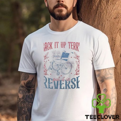4Th Of July Retro Back It Up Terry Put It In Reverse Men’s T shirt