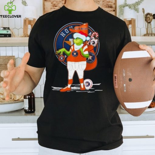 Santa Grinch Houston Astros Gift Christmas Shirt