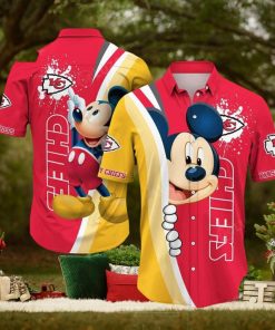 Andy Reid Hawaiian Shirt Kansas City Chiefs Mickey Hawaiian Shirt