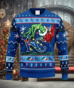 MLB Kansas City Royals Grinch Christmas Ugly 3D Sweater For Men And Women Gift Ugly Christmas