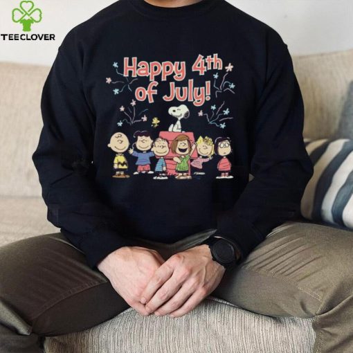 Snoopy Happy 4th Of July Unisex T hoodie, sweater, longsleeve, shirt v-neck, t-shirt