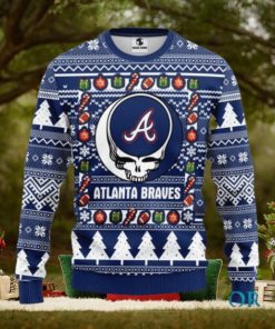 Atlanta Braves Grateful Dead Ugly Christmas Sweater & Sweatshirt Gifts
