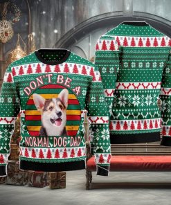 Welsh Corgi Dog Dad Ugly Christmas Sweater Christmas Noel Gift