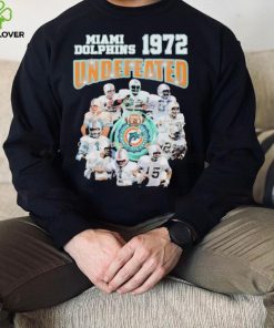 Miami Dolphins 1972 Undefeated Signature Shirt