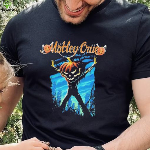 Motley Crue Pumpkin Head Allister Fiend Halloween Logo Shirt