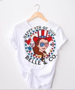 4th July Belle And Co Usa Independence Day Princess Belle Shirt