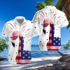 4th Of July Flamingo Hawaiian Shirt