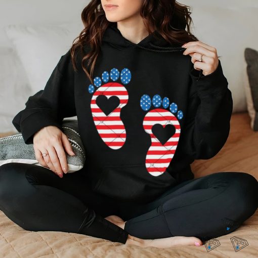 4th Of July Footprint hoodie, sweater, longsleeve, shirt v-neck, t-shirt