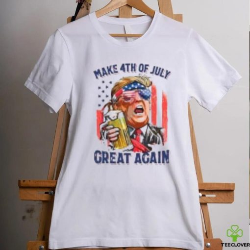 4th Of July Trump Make 4th Of July Great Again.. T Shirt