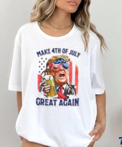 4th Of July Trump Make 4th Of July Great Again.. T Shirt