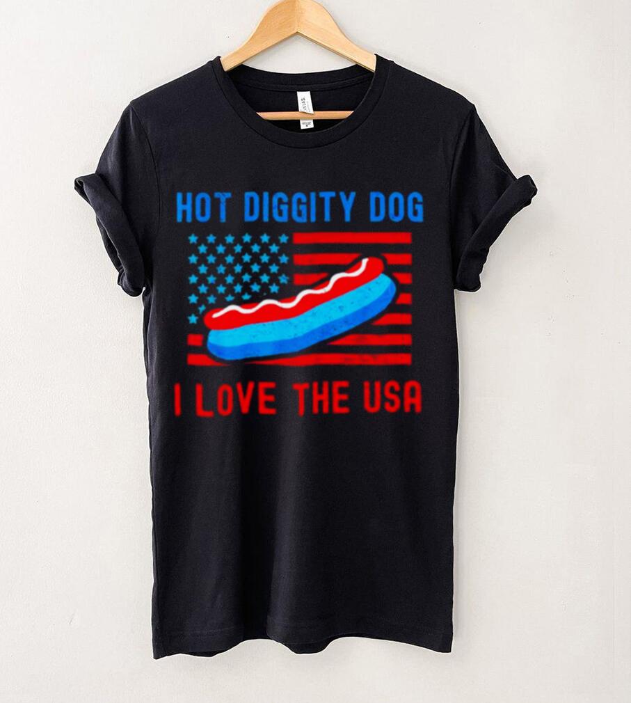 4th of july hot diggity dog I love the usa hot dog shirt 4th of july hot diggity dog I love the usa hot dog shirt