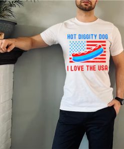 4th of july hot diggity dog I love the usa hot dog shirt 2 4th of july hot diggity dog I love the usa hot dog shirt