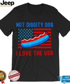 4th of july hot diggity dog I love the usa hot dog shirt 34 4th of july hot diggity dog I love the usa hot dog shirt