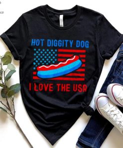 4th of july hot diggity dog I love the usa hot dog shirt 36 4th of july hot diggity dog I love the usa hot dog shirt