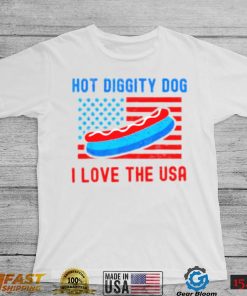 4th of july hot diggity dog I love the usa hot dog shirt 38 4th of july hot diggity dog I love the usa hot dog shirt