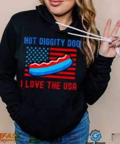 4th of july hot diggity dog I love the usa hot dog shirt 41 4th of july hot diggity dog I love the usa hot dog shirt