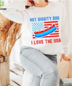 4th of july hot diggity dog I love the usa hot dog shirt 42 4th of july hot diggity dog I love the usa hot dog shirt