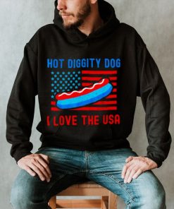 4th of july hot diggity dog I love the usa hot dog shirt 46 4th of july hot diggity dog I love the usa hot dog shirt