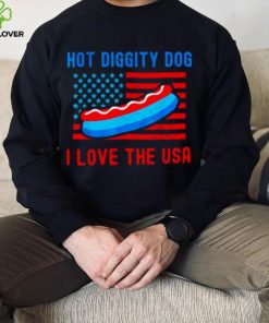 4th of july hot diggity dog I love the usa hot dog shirt 50 4th of july hot diggity dog I love the usa hot dog shirt